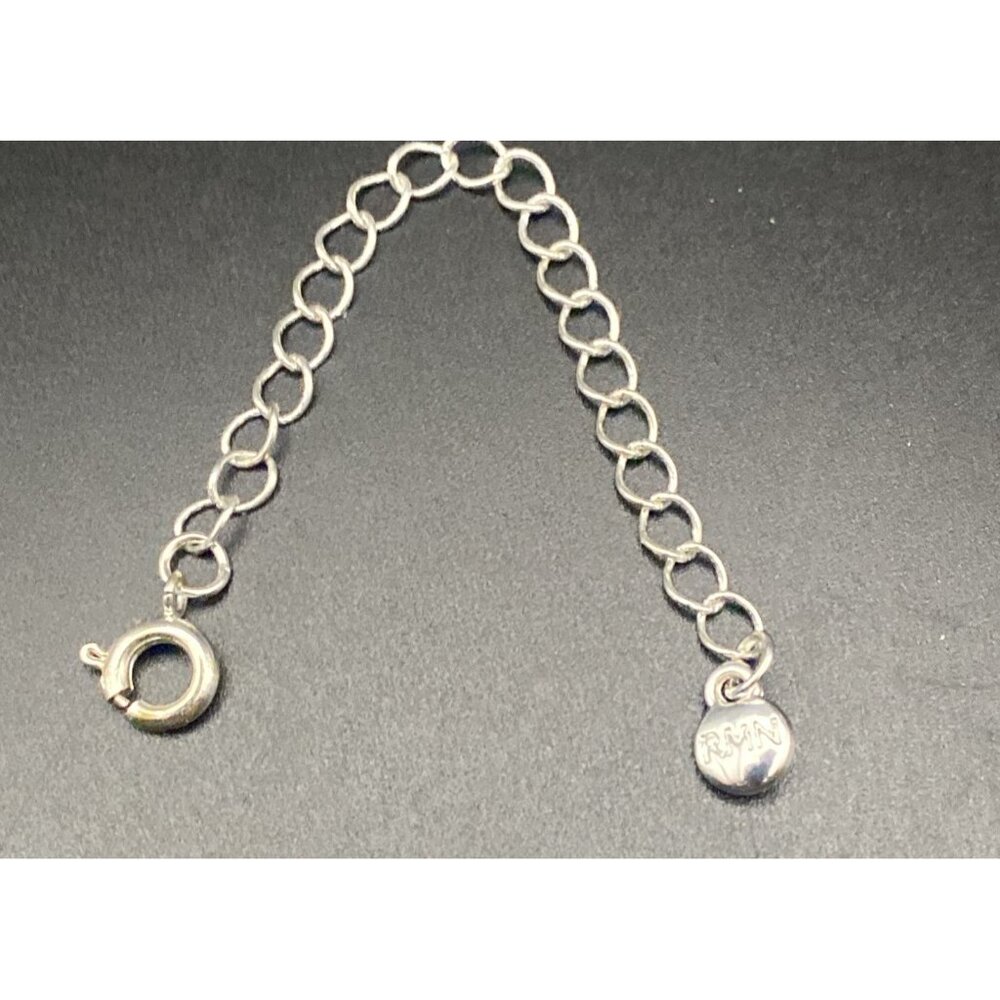 Vtg Roman RMN Necklace Interchangeable 7 Pendant Green Purple Yellow Pink Box - Picture 7 of 13